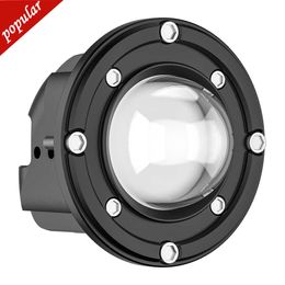 New New Embedded Round Modified Fog Lights 3570 LED Spotlights Car LED Work Lights Off-road Fog Lamp Waterproof 12V 24V White Yellow