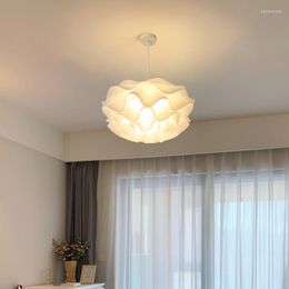 Chandeliers Pendant Lights LED Lamp Romantic Petal Ceiling Chandelier Modern Creative E27 Bedroom Living Room Dining Decoration