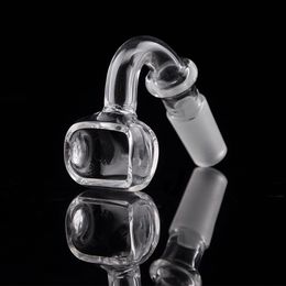 14mm 18mm Male Trough Banger Nail Thick Glass Water Pipe Bong Accessory Smoking Dab Rig Oil Burner