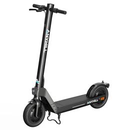 ANYHILL UM-2 Electric Scooter 10'' Pneumatic Tyre 36V 10Ah Battery Rated 450W Motor 31km/h Max Speed - Black