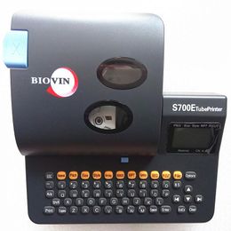 Printers tube printer BIOVIN s700e wire marking cable ID Printer electronic lettering machine English display + pc connected to computer