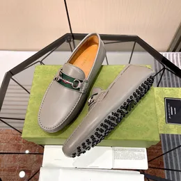 19Model White Loafer Designer Men Shoes Luxury Genuine Leather Business Moccasins Footwear Male Soft Driving Flats Comfy Slip-On Men Casual Shoes