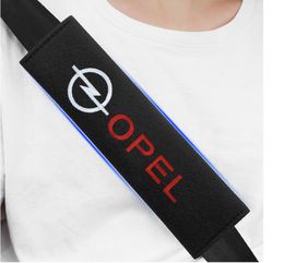 Car Safety Belt Shoulder Cover Pad For Opel Astra G H J F K Insignia Vectra C D Zafira B Antara Corsa B E Mokka Accessorie