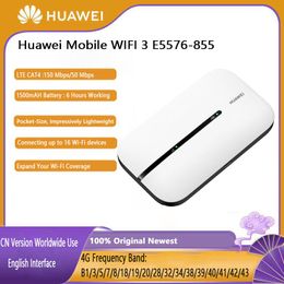 Routers Huawei Mobile WIFI 3 E5576855 Wireless WiFi Router 4G Lte Hotspot Network Devices Repeater Extender Signal Boosters