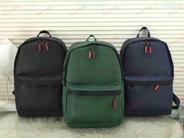 Black Royal Blue Green Double Shoulder Fashion Bag Designer Carry On Notebook Backpack School Bags Luxury Travel Bag
