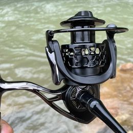 Fishing Accessories All metal high-quality rotating wheels 1000~7000 series oval mouth outlet line reel gear fresh water/brine truck whey P230529