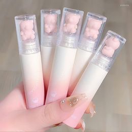 Lip Gloss Gege Bear Lipstick Moisturising Long Lasting Waterproof Not Easy To Fade Cute Design