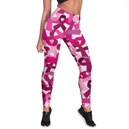 Active Pants Women Colorful Printed Yoga High Waist Leggings Sports Gym Skinny BuLift Workout For Running Pilates