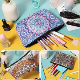 Cosmetic Bags Multipurpose Favour Sublimation Blanks DIY Heat Transfer Makeup Bags Iron on Zipper Canvas Pouch Toiletry 2023