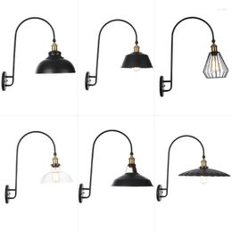 Wall Lamp Light Wind Restoring Ancient Ways In Europe And The Sitting Room Dining-room Wrought Iron Decoration