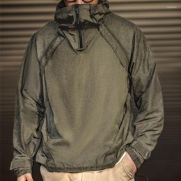 Men's Jackets 2023 Retro Men's Bad Weather Windbreak Outdoor Jacket Army Tactical Hoodies Military Sweatshirts Autumn Coat