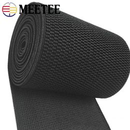 Fabric 2/5meter Meetee 2.510cm Crochet Elastic Band Waistband Rubber Webbing Diy Clothing Garment Skrit Belt Tape Sewing Accessories