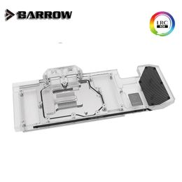 Cooling Barrow Full Coverage GPU Water Block For MSI 3090 VENTUS 3X OC 24G / 3080 VENTUS 3X OC 10G 5V ARGB 3PIN AURA SYNC BSMSV3090PA2