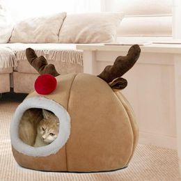 Cat Beds Warm Cute Cushion Beatuiful Sleeping House Animal Design Bed For Pet Soft Shop