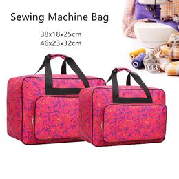 Storage 5 Colours Sewing Hine Storage Bag Tote Multifunctional Portable Travel Home Organiser Bag for Sewing Tools Accessories