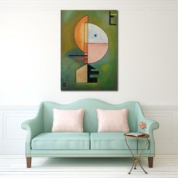 Hand Painted Abstract Paintings Wassily Kandinsky Hommage a Grohmann Art Oil Canvas High Quality for Home Decor