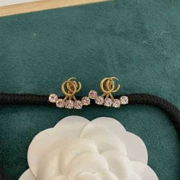designer jewelry bracelet necklace ring fan-shaped tassels with diamond female Vintage earrings