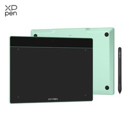Tablets XPPen Deco Fun Graphics Tablet Digital Drawing Tablet 8192 levels Tilt Online Education Support Android Mac Linux Windows Chrome