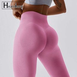 Women's Pants Capris Stretch Seamless Sport Leggings Women Gym Pants Running Workout Gym Leggings Women Training Tights Push Up Fitness Pants J230529