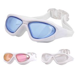 Goggles Prescription Swim Glasses Myopia Adult Silicone Swimming Pool Goggs Optical anti fog Waterproof Swim Eyewear for Men Women AA230530