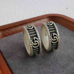 designer jewelry bracelet necklace ring Sterling black handmade old matte couple ring malenew jewellery