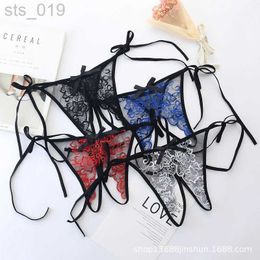 Briefs Panties 7color Gift beautiful lace leaves Women's Sexy lingerie Thongs G-string Underwear Panties Briefs Ladies T-back 1pcs/Lot JS668 J230530