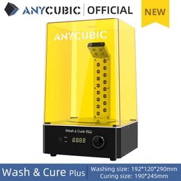 Scanning ANYCUBIC Wash Cure Plus 192mm*120mm*290mm Large Washing Size For Photon Mono X 6K 4K Photon Mono Resin 3d Printer impresora 3d