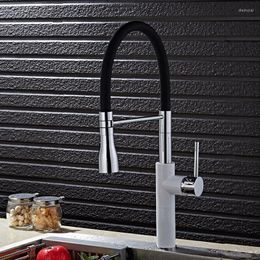 Kitchen Faucets Faucet Sink Dish White Paint Rotatable Colour Universal Pull And Cold