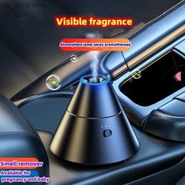 Car Air Freshener Air freshener car perfume intelligent spray car mounted fragrance instrument high-end car dedicated center console accessori L230523