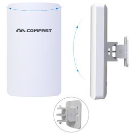 Routers 2pcs/pair 5.8Ghz Outdoor Wifi Bridge bridge 3KM long range 300Mbps Wireless antenna CPE Router Kit Point to Point Wifi Repeater