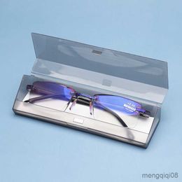Sunglasses Cases Bags Transparent Grey Case New Plastic Glasses storage box Portable Protector Eyeswear Accessories