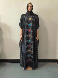 Ethnic Clothing Evening Dresses Women Abaya Djellaba Kaftan Dubai Luxury Muslim African Hooded Dress Turkey Islam Robe Femme