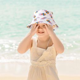 Berets Baby Girl Sun Hat Outdoor Beach With Wide Hats Cap Fishing Olive