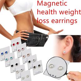 Charm Lose Weight Magnetic Health Jewellery Magnetic Slimming Earrings Slimming Patch Magnets Of Lazy Paste Slim Patch