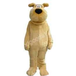 Halloween Brown Dog Mascot Costumes Christmas Party Dress Cartoon Character Carnival Advertising Birthday Party Dress Up Costume Unisex