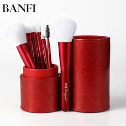 Brushes 7PCs Makeup Brushes set Women Beauty Cosmetic Tools Professional Blush Powder Foundation Eye Shadow Makeup Tools For Face New