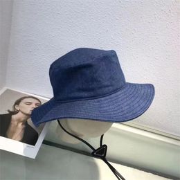 Designers Women Men Bucket Hat Luxury Brand Wide Brimmed Hats Fishing Hats Letter P Travel Sun Hats Leisure Cap Summer Casquette Fitted Cap