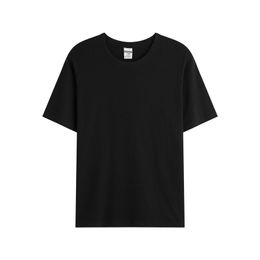 Nowa sportowa odzież outdoorowa Fan Top Letnia koszulka z okrągłym dekoltem Męska czarna koszulka