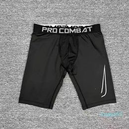 2023-Men's Gym Fitness shorts Quick Drying Elasticity sports tight bottoms running basketball compression training clothes