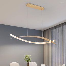 Chandeliers Gold/Chrome Plated Modern Led Chandelier For Home Dining Room Kitchen Bar Shop Hanging Pendant Suspension Luminaire