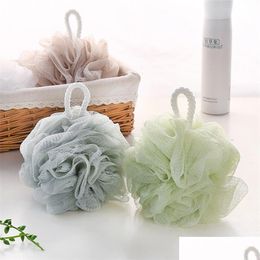 Bath Brushes Sponges Scrubbers Ecofriendly Soft Mas Bubble Mesh Ball Flower Body Cleaning Bathing Accessories Bathroom Dh0653 Dro Dhiqn