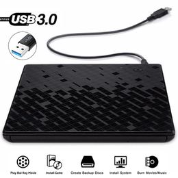 Drives USB 3.0 Touch Control External Drive DVDROM CDRW DVDRW Burner Player Portable Reader Slim for Windows XP/7/8/10 Laptop MAC OS