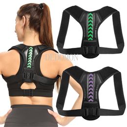 Care Adjustable Back Shoulder Posture Corrector Belt Clavicle Spine Support Reshape Your Body Home Office Sport Upper Back Neck Brace