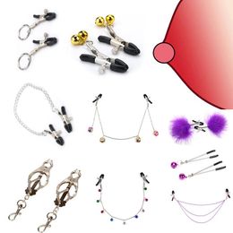 Products Nipple Clamps Sex Toys For Women Breast Masturbators Adult Games Slaves Bdsm Bondage Fetish Exotic Accessories For Couples