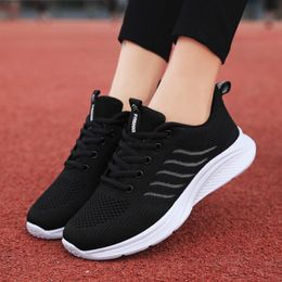 Running Shoes Womens Sneakers Middle-aged Casual Tennis Shoes Sports Womens Large Light Soft Soles Travel Shoes
