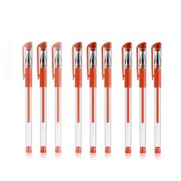 Gel Pens European Standard Pen 0.5M Point/Needle Type Black Blue Red Waterbased Office Stationery Oilbased Carbon Vtky2393 Drop Deli Dhlef
