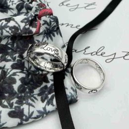 2023 New designer jewelry bracelet necklace ring Year's personalized birds flowers love winter clothes versatile couple