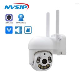 WiFi Camera Outdoor Mini PTZ Wireless IR Night Vision Two Way Audio Home Security CamHipro