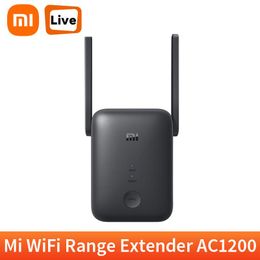 Routers Xiaomi Mi Wifi Range Extender AC1200 2.4GHz And 5GHz Wifi Repeater 1200Mbps WiFi Signal Amplifier Mi Wireless Router