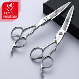 Tools Fenice 6.0 inch Comprehensive Shear Hairdressing Curved Scissors 5.75inch Japanese 440C Stainless Steel Barber Scissors Hair